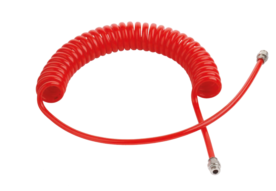 JWL Spiralschlauch PUR Flex Boy 1/4 BSPT Aussengewinde