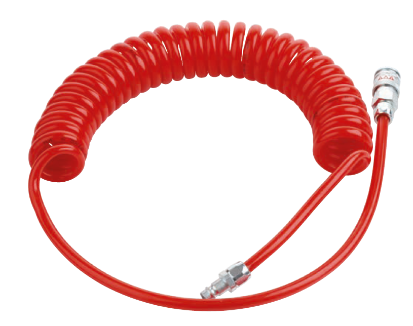 JWL Spiralschlauch PUR Flex Boy mit Kupplung und Nippel 530